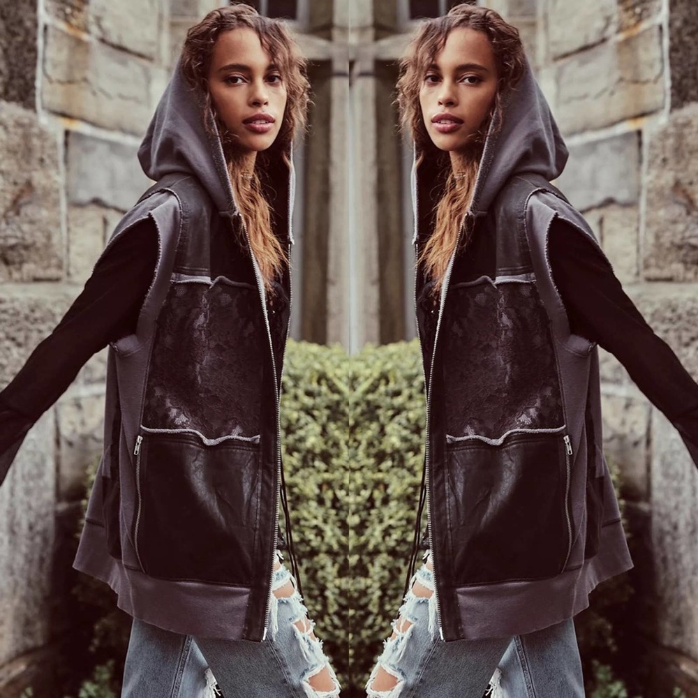 NEW Free People Rat Pack Vest S